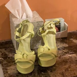 Light green Aldo heels